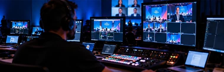 Kontrolna soba za live streaming događaja