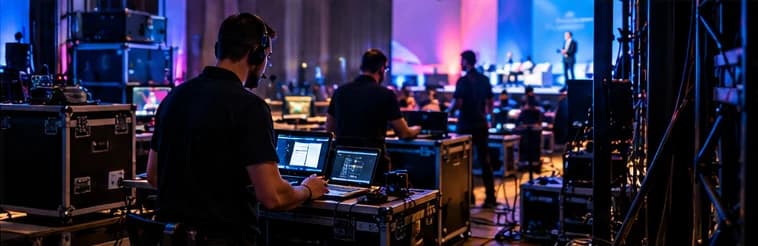 Tehnička podrška na događaju — FOH i produkcijski setup